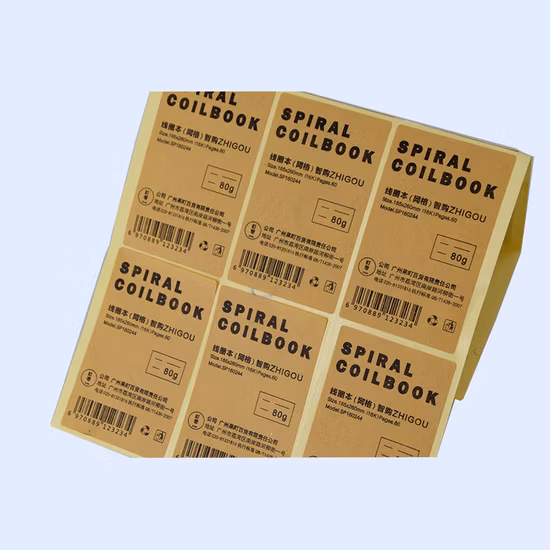 Cheap Custom Logo Printed Decal Label Sticker in Guangzhou