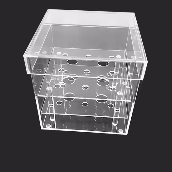 Custom Made Acrylic Display Box High Quality Acrylic Book Tray Box