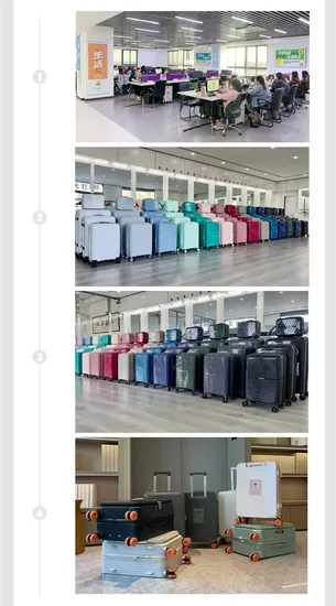 High Quality Cheap Luggage Bag Airplane Trolley Case Lightweight Suitcase PP Travel Polypropylene Trolley Luggage Bag Sets 