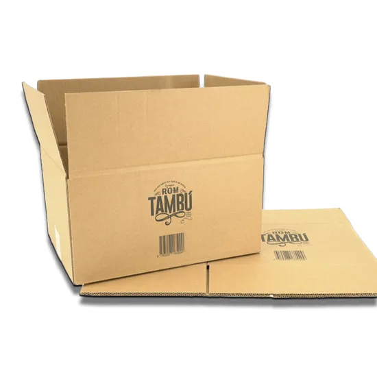 New Material Factory Price Double Wall Color Printed Fruit Shipping Box Banana Packaging Cartons 