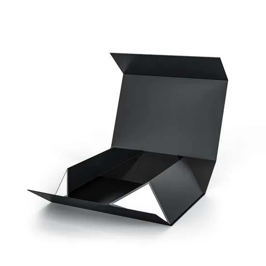 Custom Clothing Packaging Foldable Gift Paper Cardboard Rigid Box for Cosmetic Apprael Shipping Display Box Package Conveyance Magnetic Boxes 