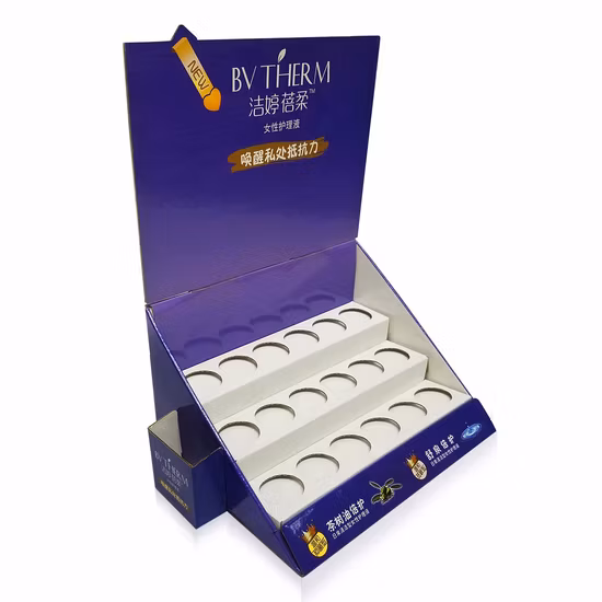 Paper Display Case Cardboard Pop POS Display Box